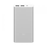 Внешний аккумулятор Xiaomi Mi Power Bank 2i 10000 mAh (2 USB) Silver