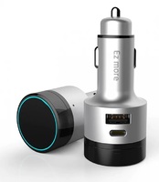 Автомобильное зарядное устройство Ez More Intelligent Gesture Control Bluetooth Car Fast Charge Silver Ti10